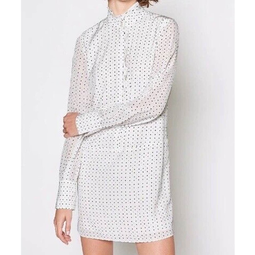 Joie Prynn Porcelain Long Sleeve Shift Dress